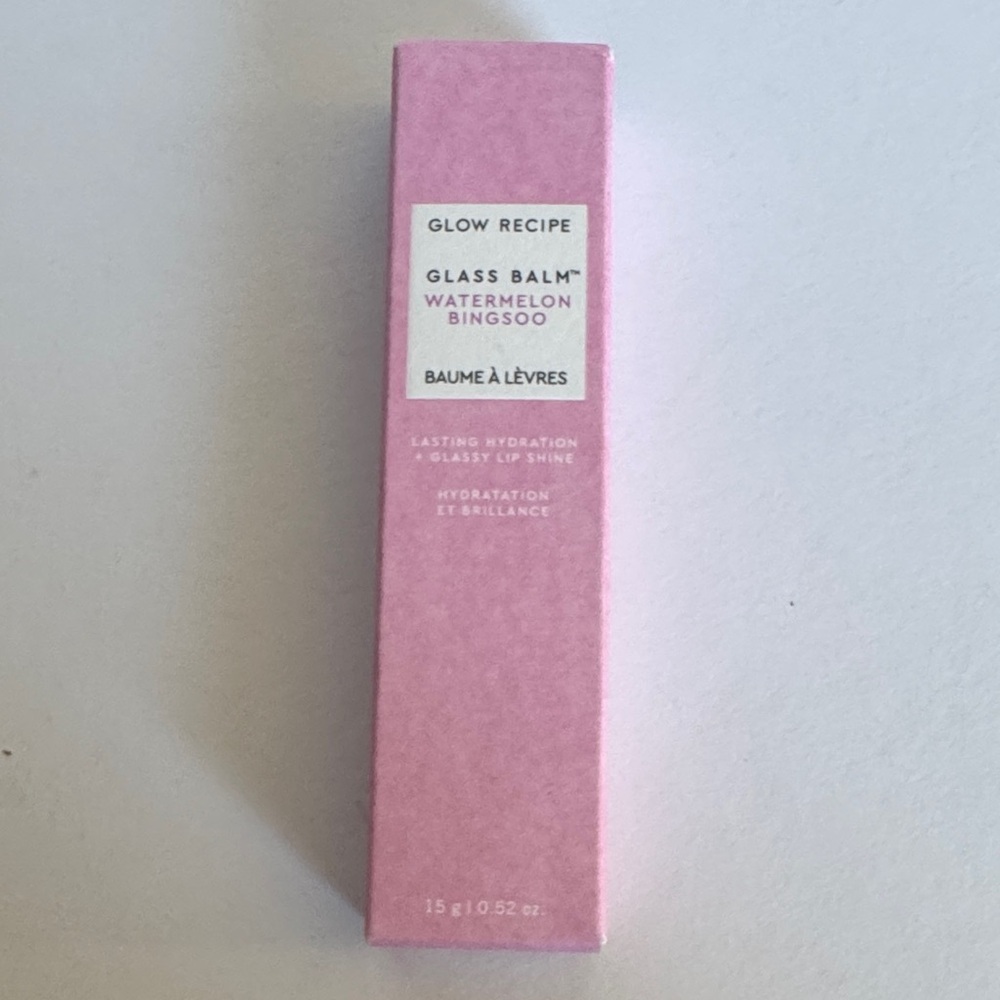 Glow Recipe Watermelon Bingsu Glass Balm - Soft Pink